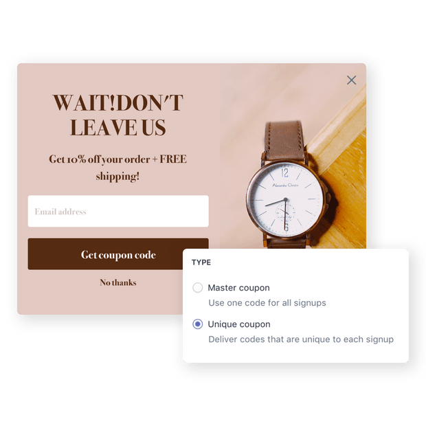 Coupon-Verwaltung