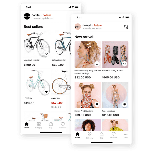 Mobile app builder