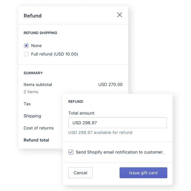 Refund faster. Repurchase earlier.