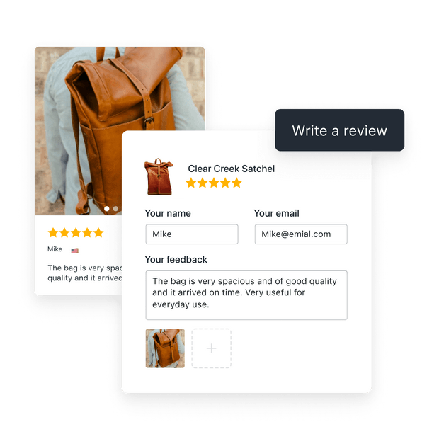 Collect customer reviews on your store